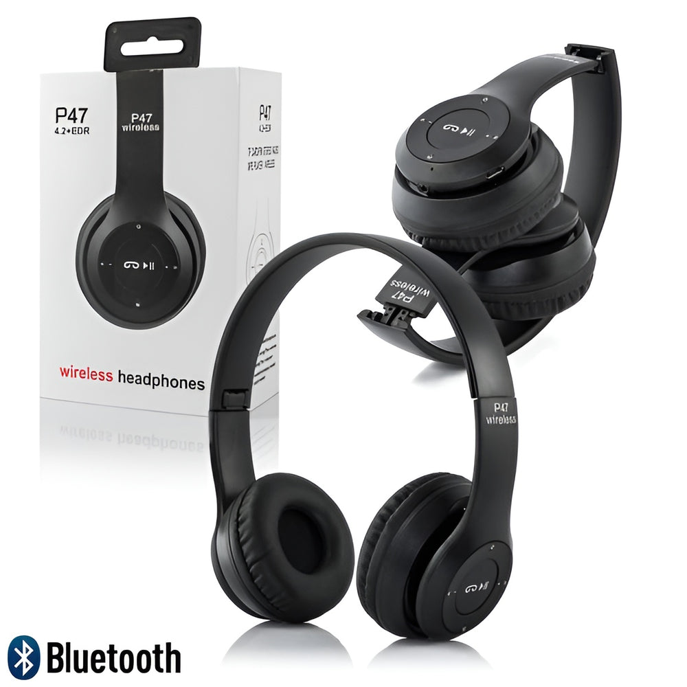 P47 Bluetooth Foldable Headset with Microphone