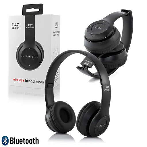 P47 Bluetooth Foldable Headset with Microphone