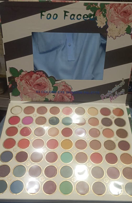 Foo Face 63-color Eyeshadow Palette