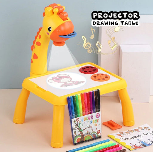Giraffe Small Size Art Drawing Board Leds Projector