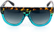 Gradient Oversized Square Sunglasses
