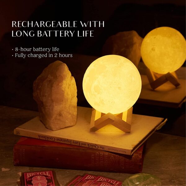 Led Moon Light Lamp With Stand