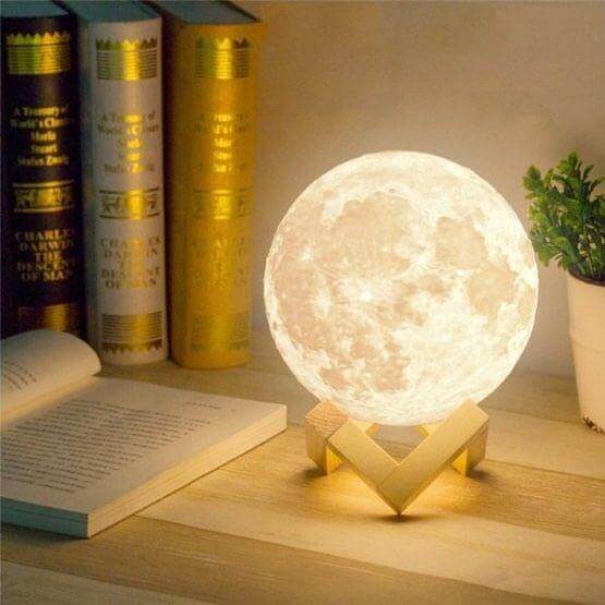 Led Moon Light Lamp With Stand