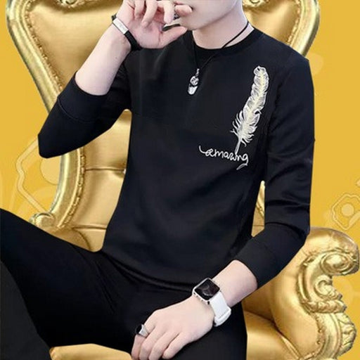Men’s Stylish Print Full Sleeves T-shirt