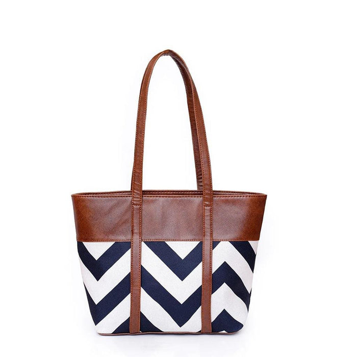 Women’s Pu Leather Printed Tote Bags For Women