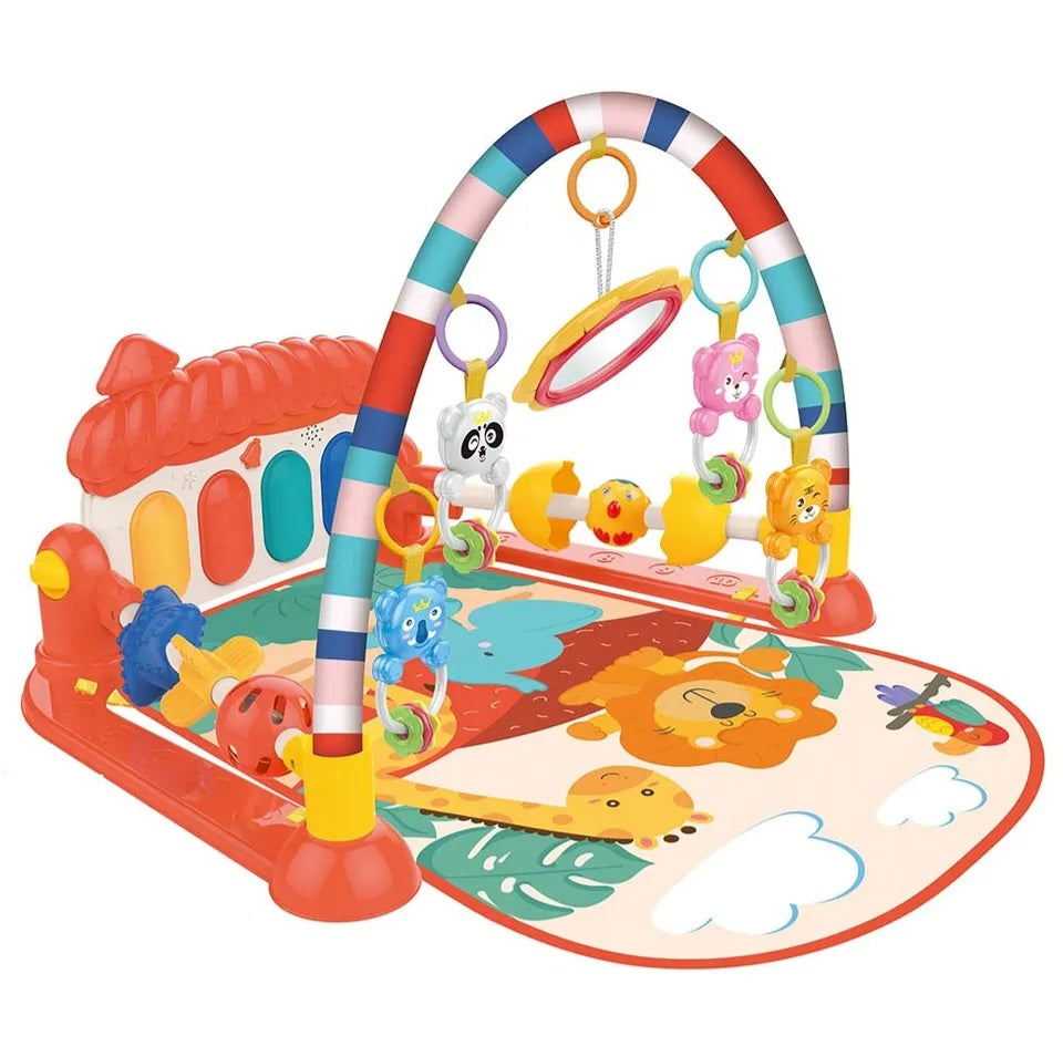 Baby Play Mat with Hanging Rattles For kids