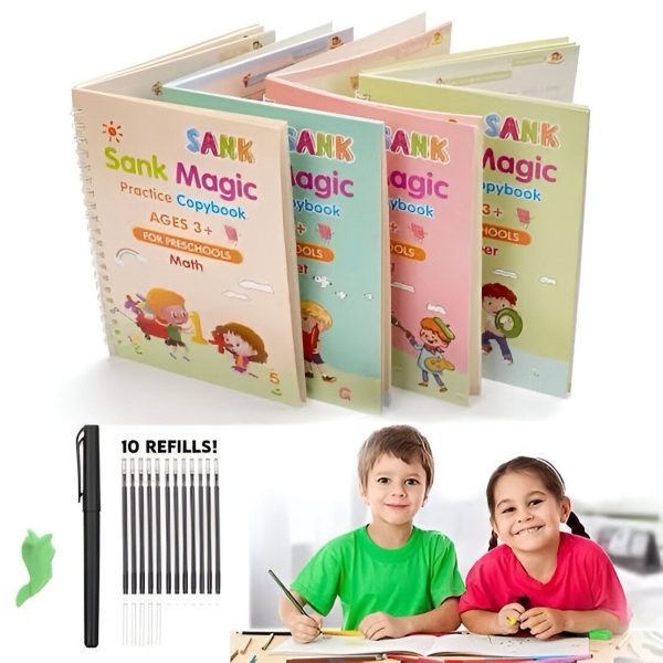 Sank Magic Book Practice [pack Of 4]