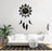 Wooden Feather, Wall Hanging Wall Clock